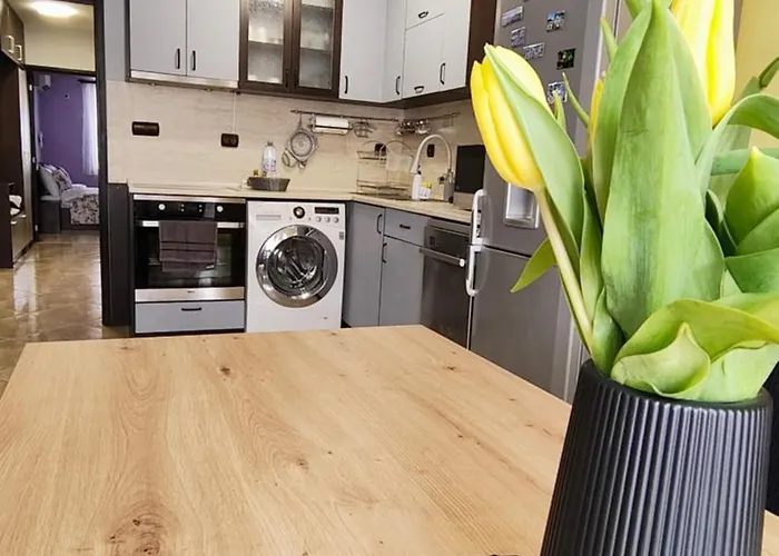 Golden Urban, до центъра и университета, бърз Wifi Апартамент