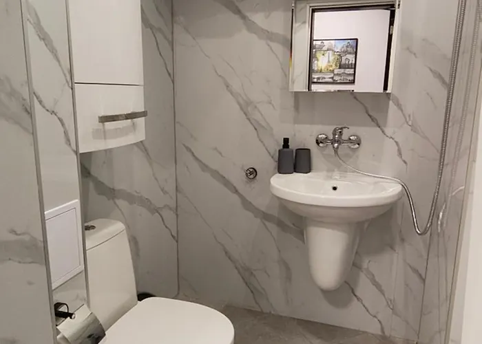 شقة Golden Urban, до центъра и университета, бърз Wifi بورغاس